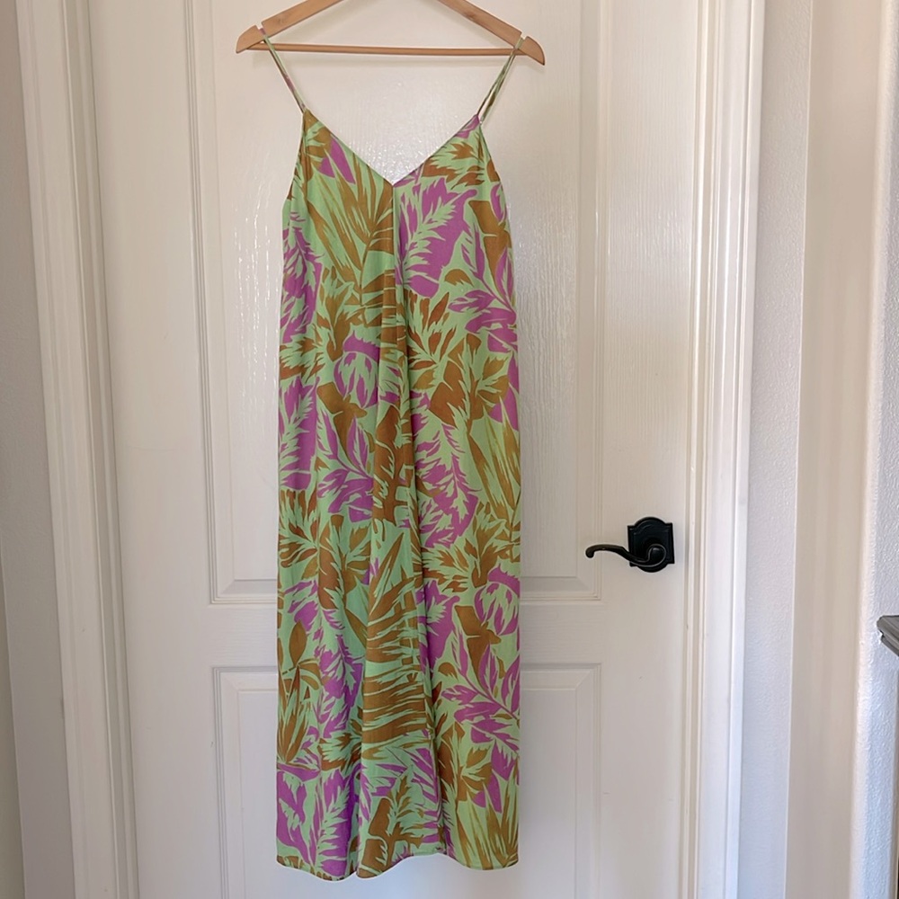 Zara Linen Blend Dress - Picture 3 of 6
